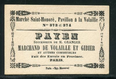 une vieille carte de visite en noir et blanc sur laquelle figure la photo d'une femme