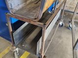 an image of a bench made out of a piece of wood