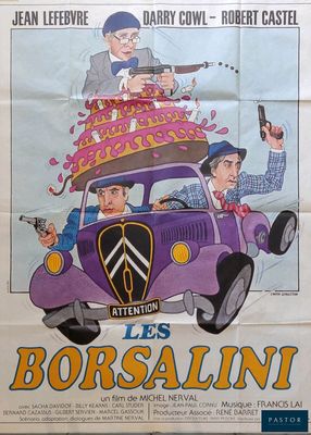 affiche française du film « Les Borsalin »