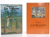 deux livres posés sur une table blanche, avec la photo d'une femme dans un jardin