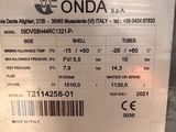 a close up of a label on a machine that says onda