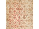 a piece of old paper with a pattern on it