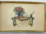 a picture of a picture of a vase with flowers on it