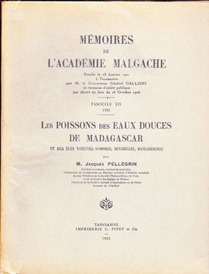 an old book with a black and white title on it