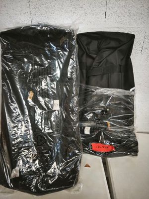 4 sacs de voyage 105 l. roulants tissu noir à poignée rétrac…