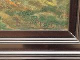 a picture of a picture of a painting on a window sill