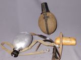 a bottle with a cork stopper and a bottle with a cork stopper on it