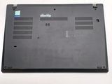 the back of a laptop with the bottom panel removed