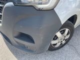 a close up of the front bumper of a car