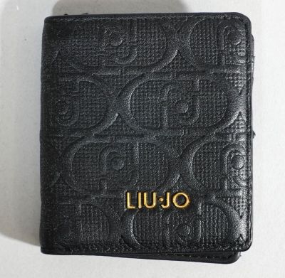 LIU-JO Portefeuille en cuir noir
