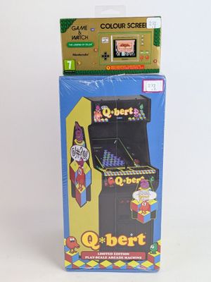 a cardboard box with a video game on top of it