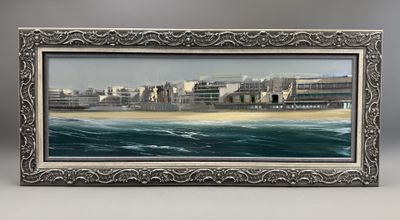 Jean ARCELIN (né en 1962). "Front de mer 12".
