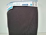 a close up view of a plain cloth with a tag on it