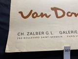 a sign that says van donut on the front of it