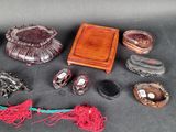 a lot of items that are sitting on a table