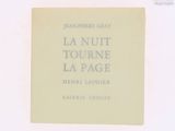 jean - herbe gray - la nuit tourne la page