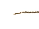 an image of a snake with a chain around it ' s neck