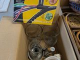 a box with a bunch of items inside of it