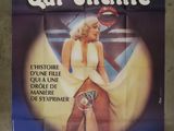 french movie poster for the film sexe qui chante, starring marilyn monroe