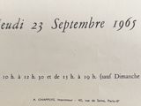 an old document with a picture of a man riding a horse