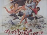 Affiche de cinéma française pour « On a woe la cusse de Jupiter »