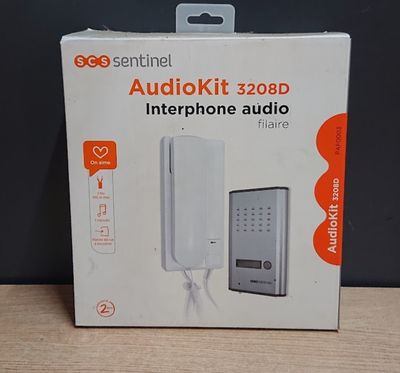 Interphone audio 2 fils SCS SENTINEL AudioKit 3208D - Porte-…