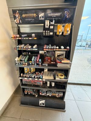 a display of various items in a store