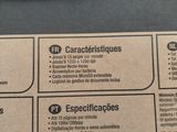 a cardboard box with instructions on the inside of it