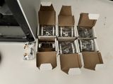 a lot of boxes that are sitting on a table
