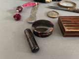 a lot of items that are sitting on a table