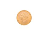 an image of a gold coin on a white background