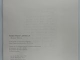 a close up of a piece of paper on a table