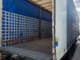 a truck that is parked on the side of the road