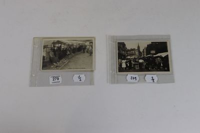 Limoges Le marché aux melons- le marché aux légumes.