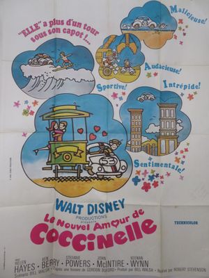 poster for walt disney ' s movie, the adventures of coconiee