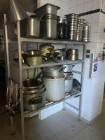 1 ensemble de batterie de cuisine et divers ustensiles
