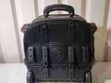 a piece of luggage that is sitting on a table
