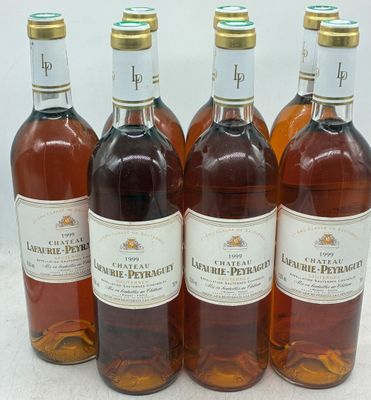 7 bouteilles de Sauternes, Château Lafaurie-Peyraguey, 1999 - Photo 1