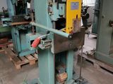 a machine that is sitting on a pallet in a warehouse
