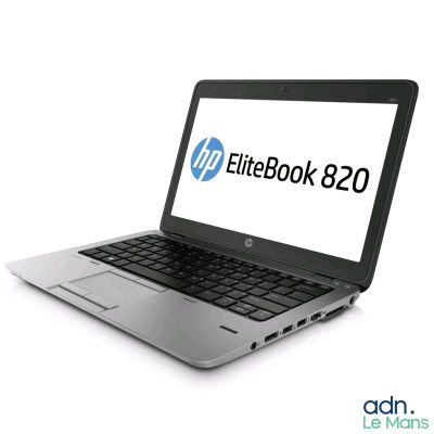 hp elitebook 8200 laptop with a white screen and black keyboard