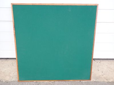 Table de bridge, très belle toile verte (usure de patine du … - Photo 1