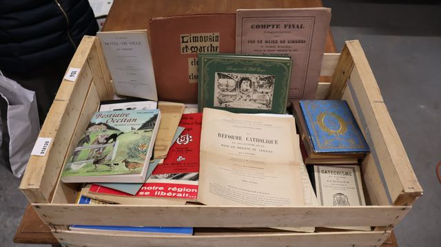Lot de livres régionalistes sur le Limousin