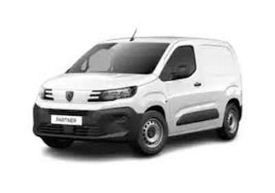 the white van is parked on a white surface