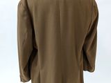 the back of a brown jacket on a mannequin mannequin