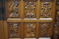 grande armoire de style flamand - chêne - richement sculptée… (photo 3)