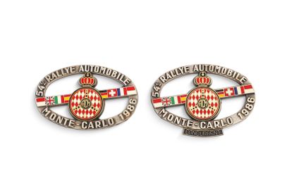 Badge Pass Média Rallye Monte Carlo 2018 N°88 - état Excellent