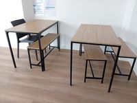 1 canapé avec méridienne, 1 table ronde, 7 chaises, 2 tables… (photo 4)