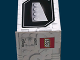 a box that has a lego phone inside of it