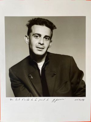 Portrait d'homme 15 août 1984 Tirage argentique, signé et dé…
