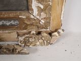 a picture of a picture of a broken window frame